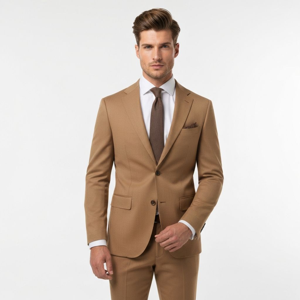 ABITO UOMO CLASSICO MARRONE CIOCCOLATO