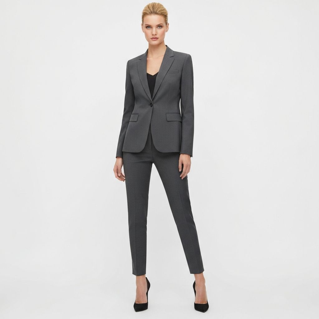 Modello 02 - Giacca Donna Charcoal